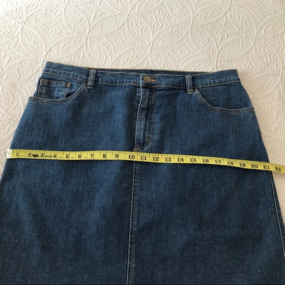 Falls Creek Denim Pencil Skirt - Picture 7 of 8